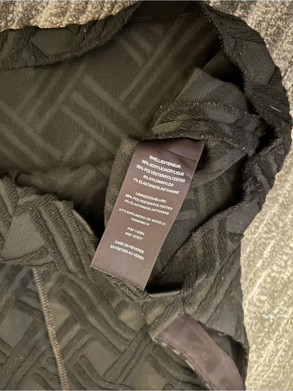 Alice + Olivia textured geometric SKIRT SET - Picture 11 of 12